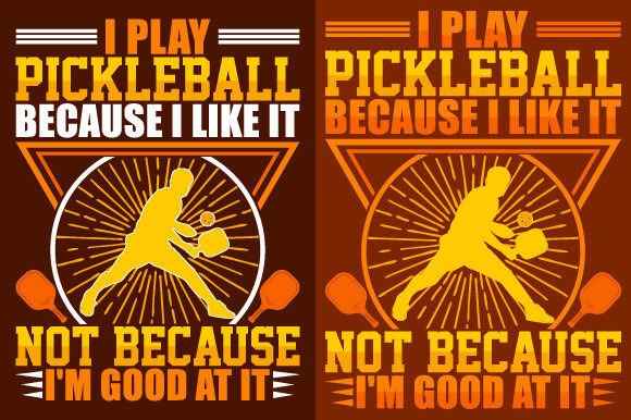 About Pickleball T-Shirt Design Graphic
