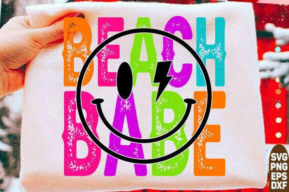 Beach Babe SVG PNG, Summer Shirt Design
