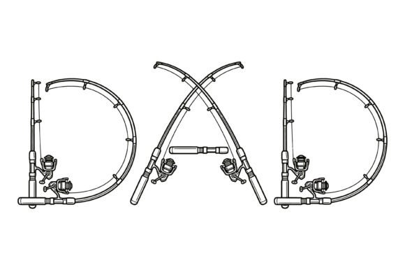 Fishing Dad Shirt Design Graphics