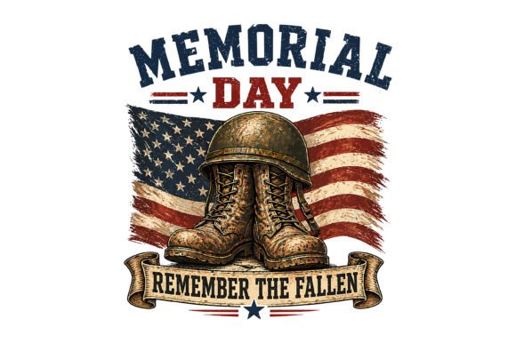 Memorial Day Patriotic Design