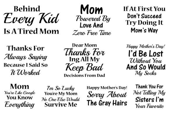 Mother’s Day Svg Design Bundle