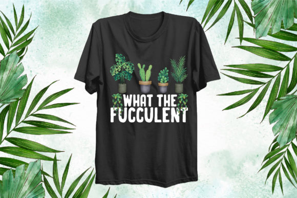 Plant SVG T-Shirt Design: Graphics for Creative Selling