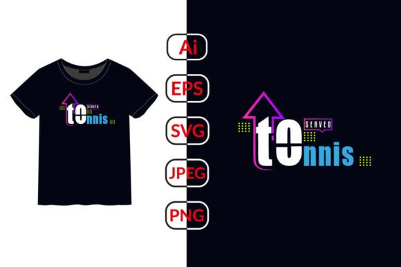 Tennis Lover T-Shirt Design Graphics